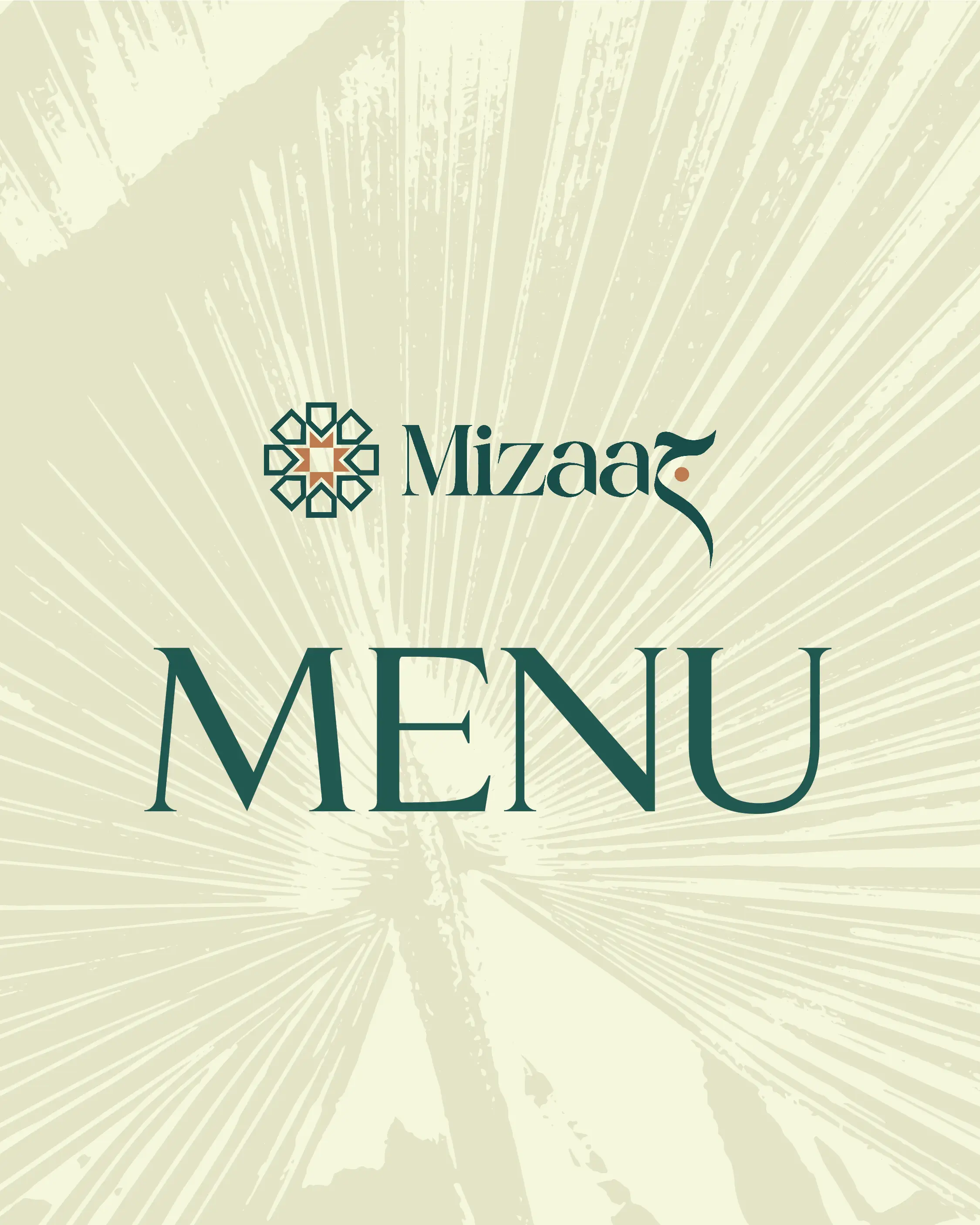 Appetizers and Starters Menu - Mizaaj Restaurant
